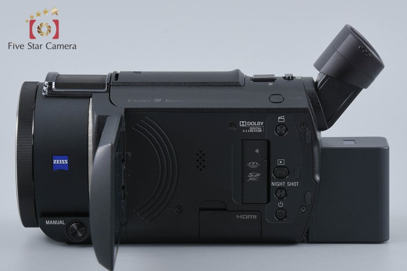 SONY HANDYCAM FDR-AX60 4K Digital Camcorder w/ Box [Japanese Language Only]