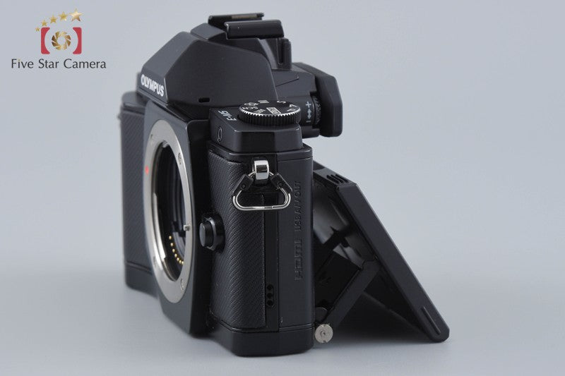 "Count 2,300" Olympus OM-D E-M5 Black 16.0 MP Digital Mirrorless Camera Body