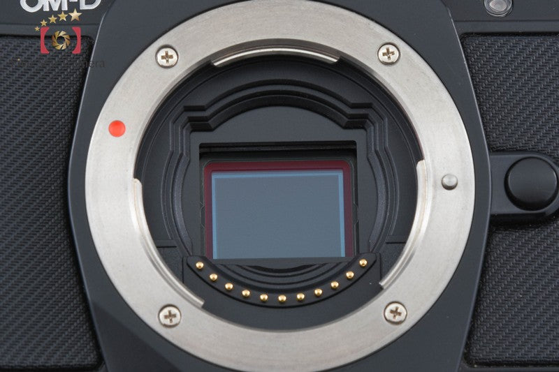 "Count 2,300" Olympus OM-D E-M5 Black 16.0 MP Digital Mirrorless Camera Body