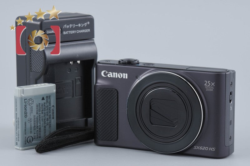 Canon PowerShot SX620 HS Black 20.2 MP Digital Camera