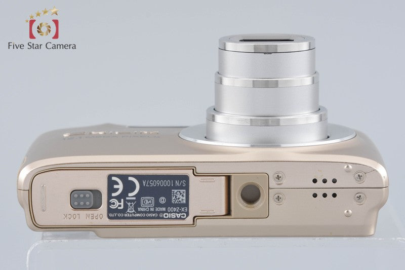 Casio EXILIM EX-Z400 Gold 12.1 MP Digital Camera