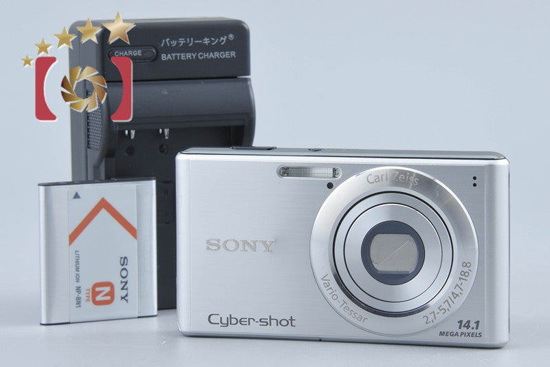 SONY Cyber-shot DSC-W530 Silver 14.1 MP Digital Camera [Japanese Language Only]
