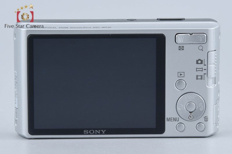 SONY Cyber-shot DSC-W530 Silver 14.1 MP Digital Camera [Japanese Language Only]