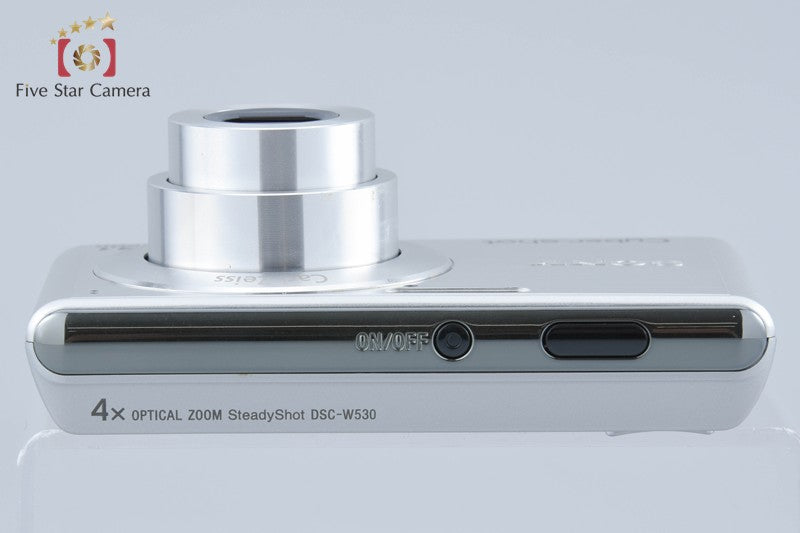 SONY Cyber-shot DSC-W530 Silver 14.1 MP Digital Camera [Japanese Language Only]