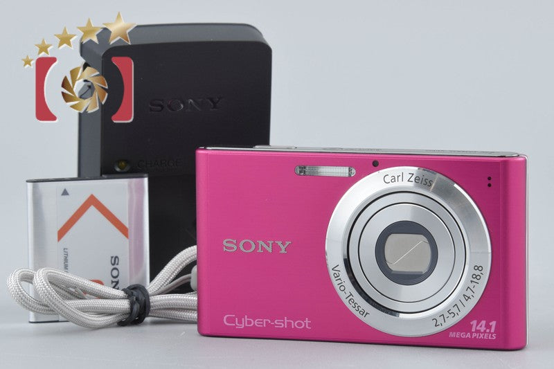 Sony Cyber-Shot DSC-W320 Pink 14.1 MP Digital Camera [Japanese Language Only]