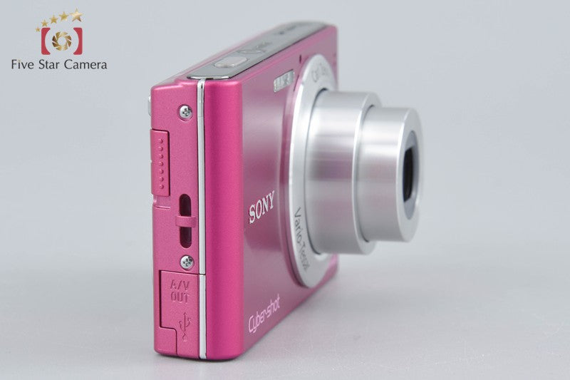 Sony Cyber-Shot DSC-W320 Pink 14.1 MP Digital Camera [Japanese Language Only]