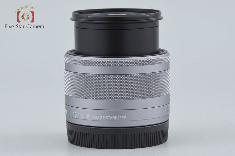 Canon EF-M 15-45mm f/3.5-6.3 IS STM Silver w/ Box