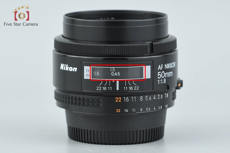 Nikon AF NIKKOR 50mm f/1.8