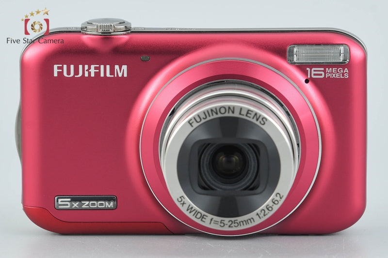 Fujifilm FinePix JX400 Red 16.0 MP Digital Camera w/ Box