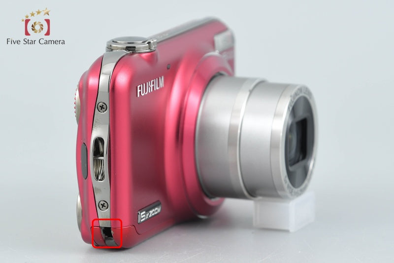 Fujifilm FinePix JX400 Red 16.0 MP Digital Camera w/ Box