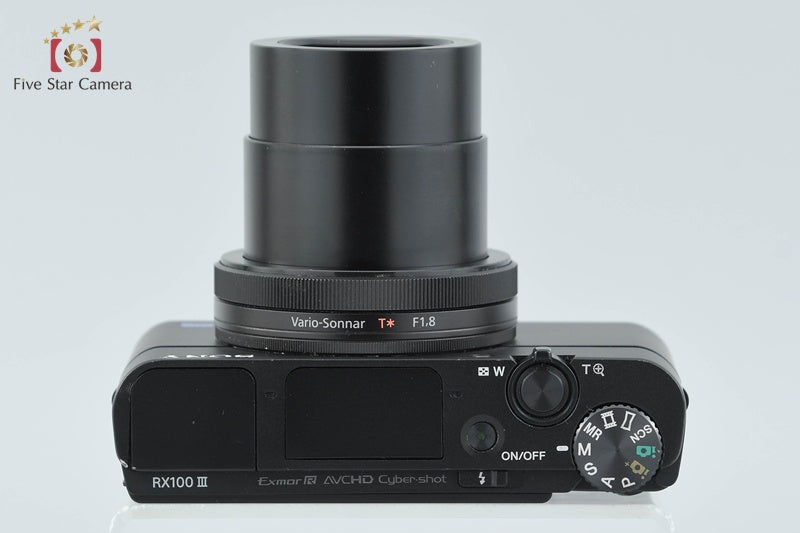Sony Cyber-shot DSC-RX100M3 20.1 MP Digital Camera [Japanese Language Only]