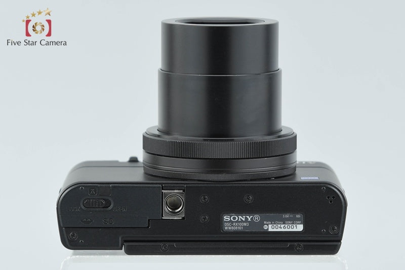 Sony Cyber-shot DSC-RX100M3 20.1 MP Digital Camera [Japanese Language Only]