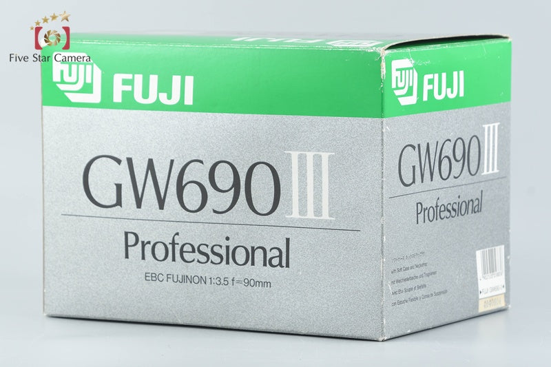 Fujifilm FUJICA GW690 III Pro 6x9 Medium Format Film Camera 2026.05 Overhauled!!