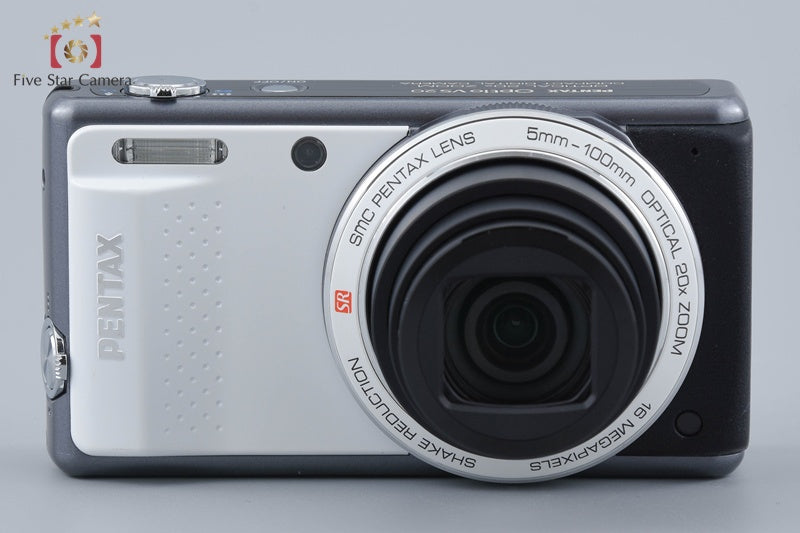 Pentax Optio VS20 Brilliant White 16.0 MP Digital Camera w/ Box