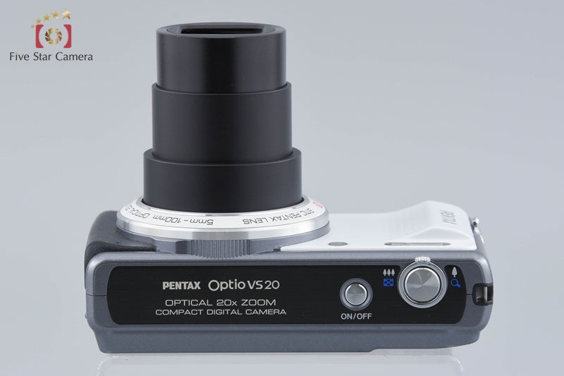 Pentax Optio VS20 Brilliant White 16.0 MP Digital Camera w/ Box