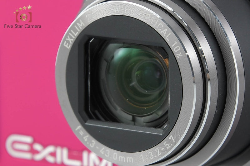 Casio EXILIM EX-H10 Pink 12.1 MP Digital Camera w/ Box
