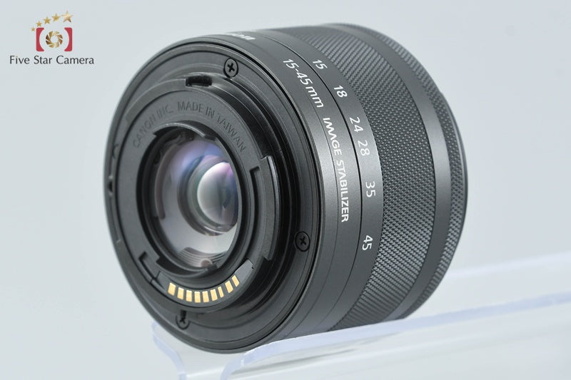 Canon EF-M 15-45mm f/3.5-6.3 IS STM Black w/ Box