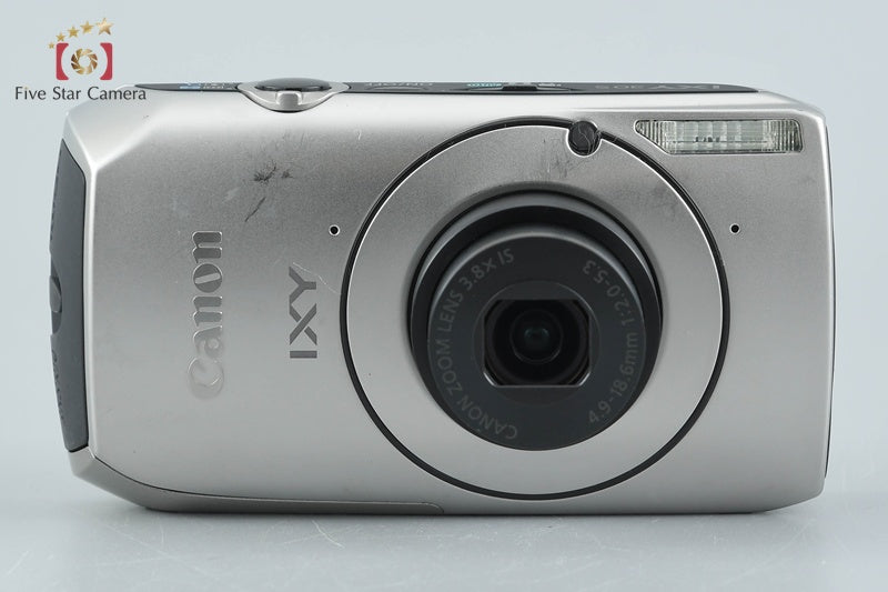Canon IXY 30S Silver 10.0 MP Digital Camera w/ Box