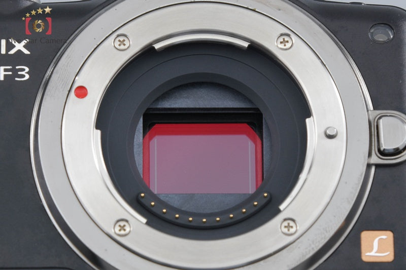 Panasonic LUMIX DMC-GF3 Black 12.1 MP 14-42 Lens [Japanese Language Only]