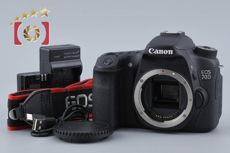 "Shutter count 2,272" Canon EOS 70D 20.2 MP Digital SLR Camera Body