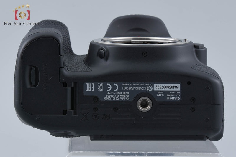 "Shutter count 2,272" Canon EOS 70D 20.2 MP Digital SLR Camera Body