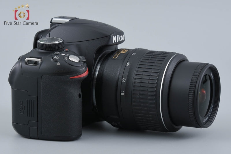 Nikon D3200 Black 24.2 MP DSLR 18-55 VR Lens
