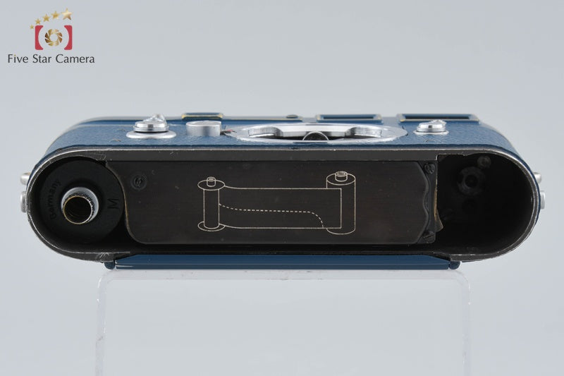 Leica M3 Double Stroke Blue Repaint 35mm Rangefinder Film Camera Body