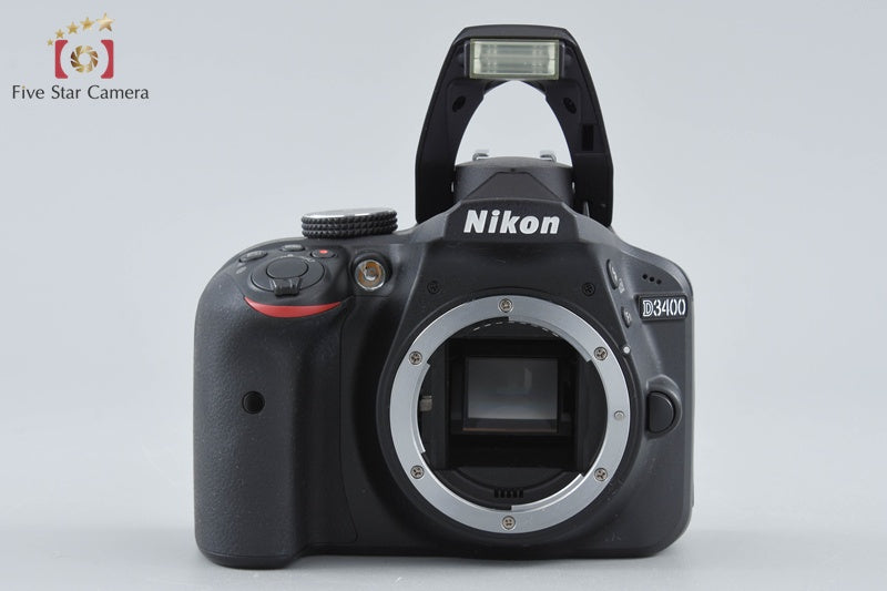 "Shutter count 2,774" Nikon D3400 24.2 MP DSLR Black AF-P 18-55 VR Lens