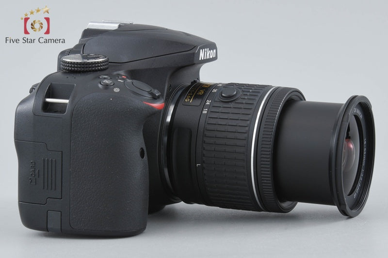 "Shutter count 2,774" Nikon D3400 24.2 MP DSLR Black AF-P 18-55 VR Lens