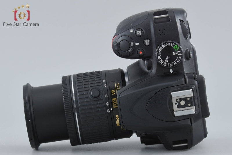 "Shutter count 2,774" Nikon D3400 24.2 MP DSLR Black AF-P 18-55 VR Lens