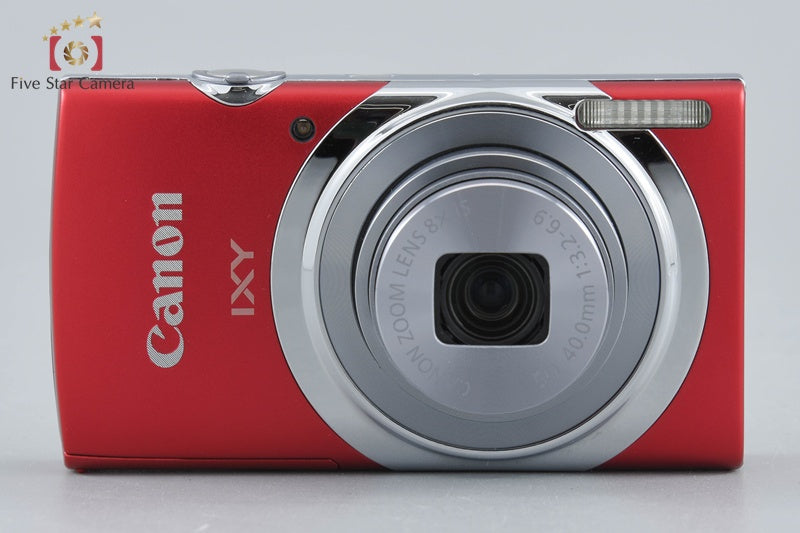 Canon IXY 130 Red 16.0 MP Digital Camera w/ Box