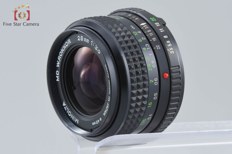 Minolta MD W.ROKKOR 28mm f/3.5