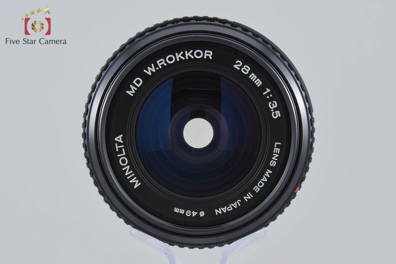 Minolta MD W.ROKKOR 28mm f/3.5