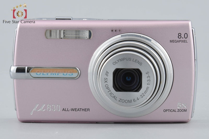 Olympus μ830 Shiny Pink 8.0 MP Digital Camera