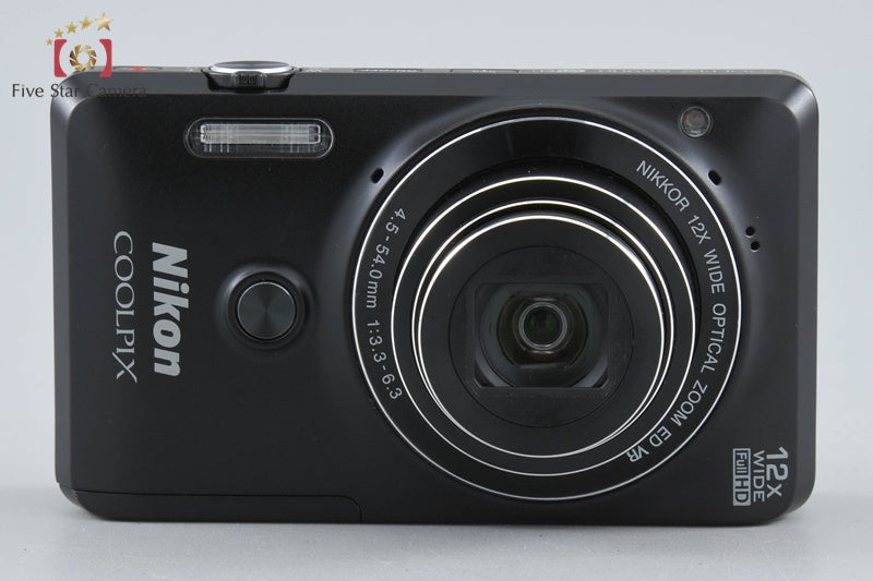 Nikon COOLPIX S6900 Rich Black 16.2 MP Digital Camera