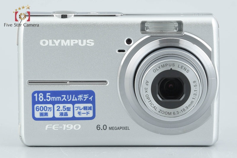 Olympus CAMEDIA FE-190 6.0 MP Digital Camera w/ Box