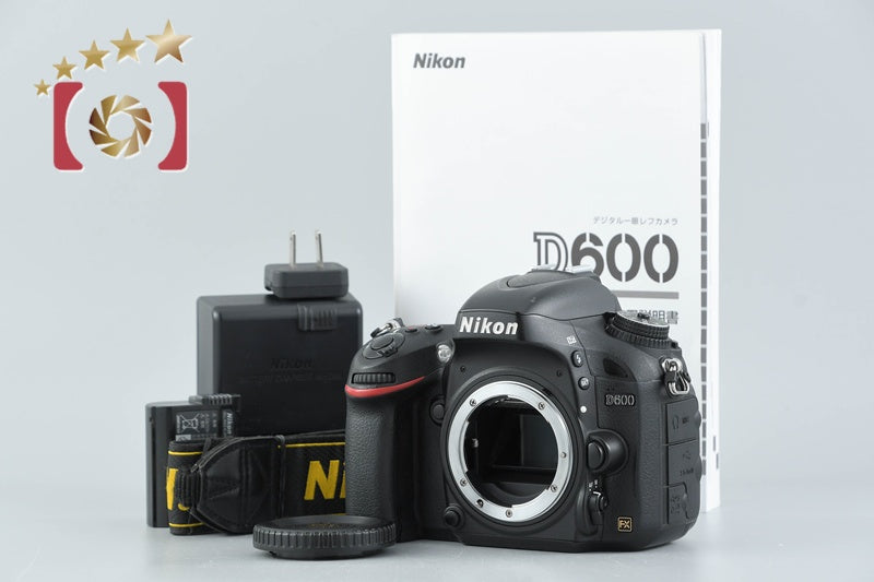 Nikon D600 24.3 MP Full Frame Digital SLR Camera Body