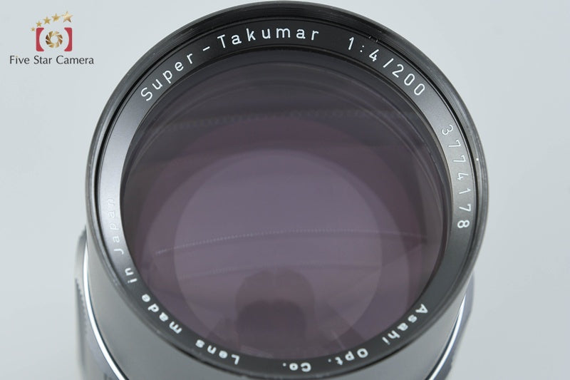 PENTAX SUPER-TAKUMAR 200mm f/4 M42 Mount Lens