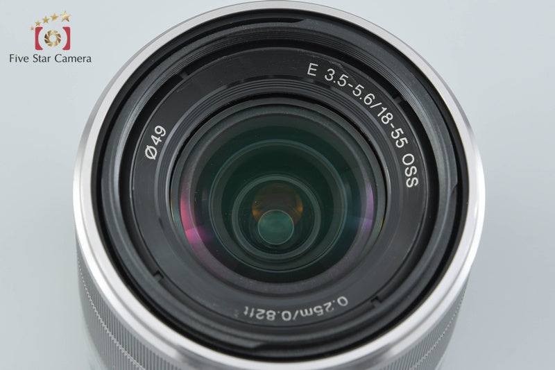 SONY E 18-55mm f/3.5-5.6 OSS SEL1855 Silver