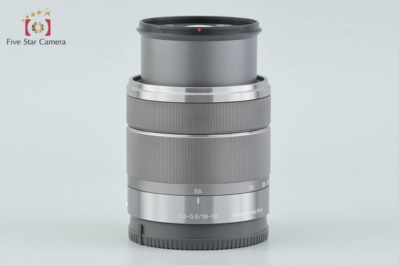 SONY E 18-55mm f/3.5-5.6 OSS SEL1855 Silver