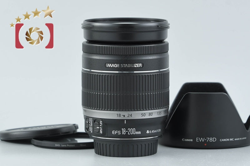 Canon EF-S 18-200mm f/3.5-5.6 IS