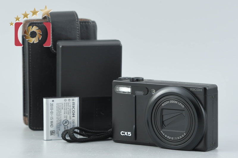"Shutter count 1,790" Ricoh CX5 Black 10.0 MP Digital Camera