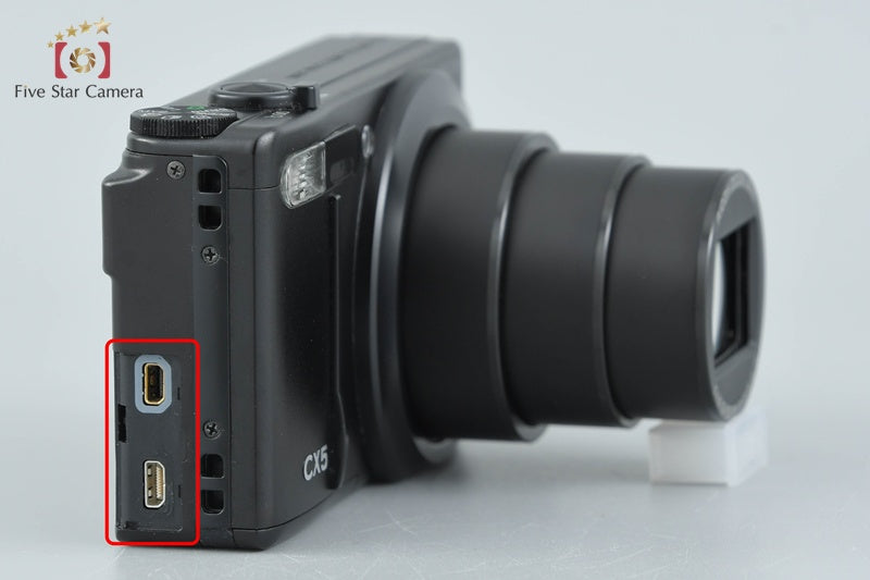 "Shutter count 1,790" Ricoh CX5 Black 10.0 MP Digital Camera