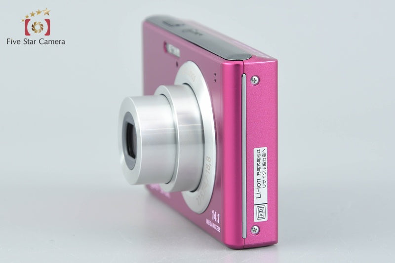 SONY Cyber-shot DSC-W550 Pink 14.1 MP Digital Camera [Japanese Language Only]