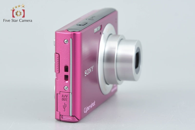 SONY Cyber-shot DSC-W550 Pink 14.1 MP Digital Camera [Japanese Language Only]
