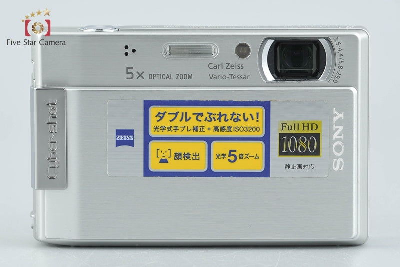 Sony Cyber-Shot DSC-T100 Silver 8.1 MP Digital Camera [Japanese Langua Sony Cyber-Shot DSC-T100 Silver 8.1 MP Digital Camera [Japanese Langua
