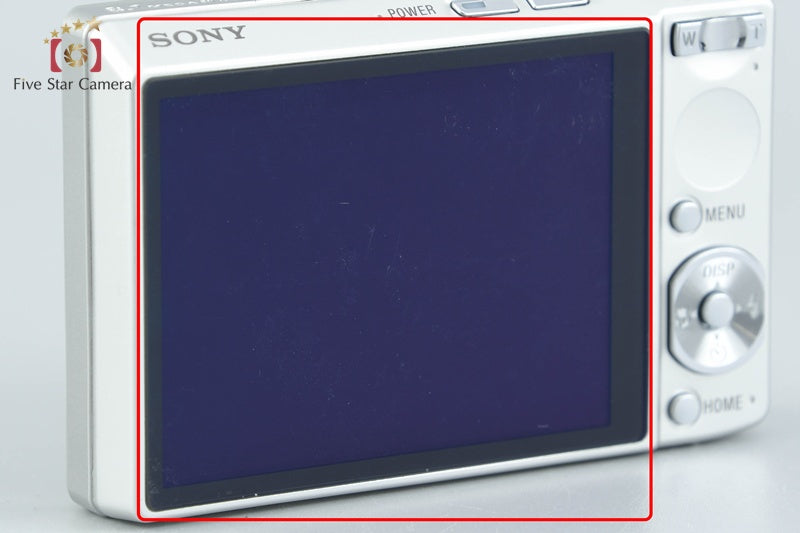 Sony Cyber-Shot DSC-T100 Silver 8.1 MP Digital Camera [Japanese Language Only]