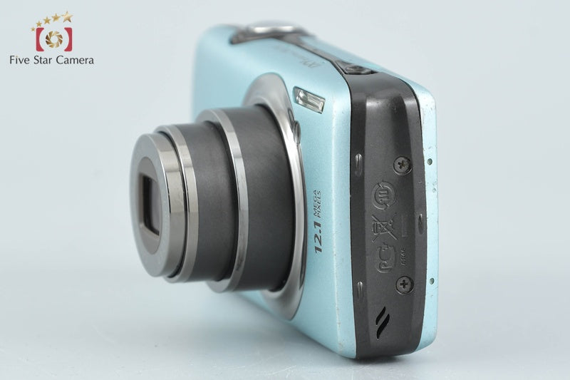 Canon IXY Digital 930 IS Blue 12.1 MP Digital Camera w/ Box