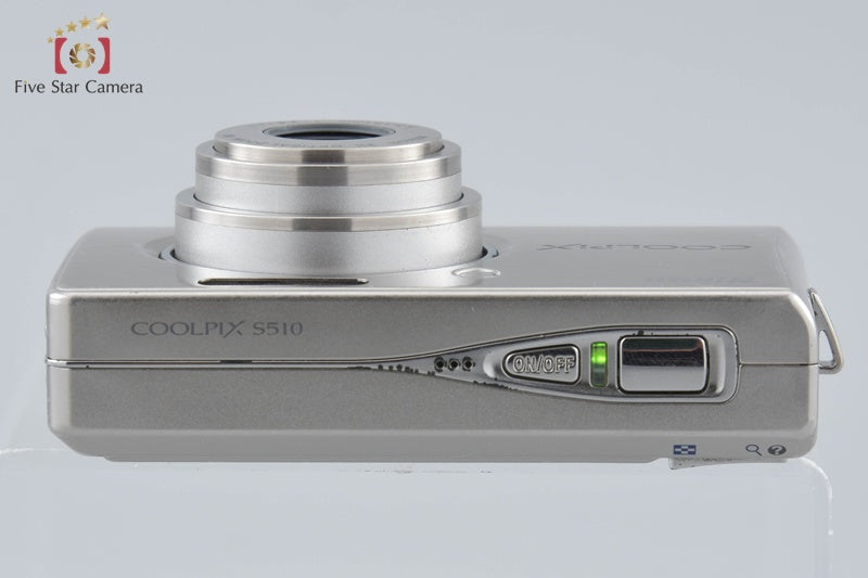 Nikon COOLPIX S510 Silver 8.1 MP Digital Camera