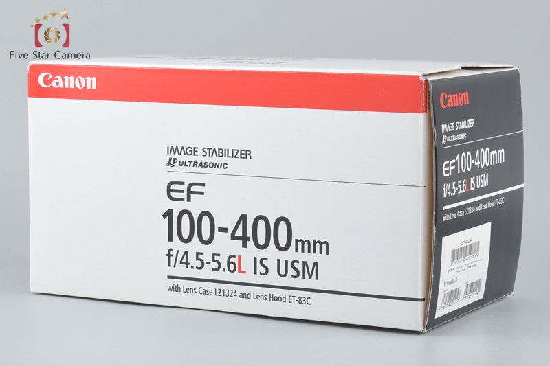 Canon EF 100-400mm f/4.5-5.6 L IS USM w/ Box